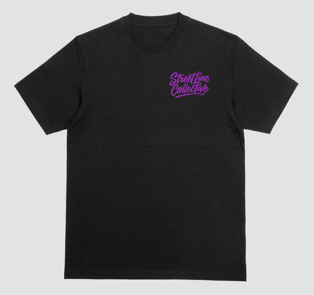 StreetLine Collective Shirt Purple Logo