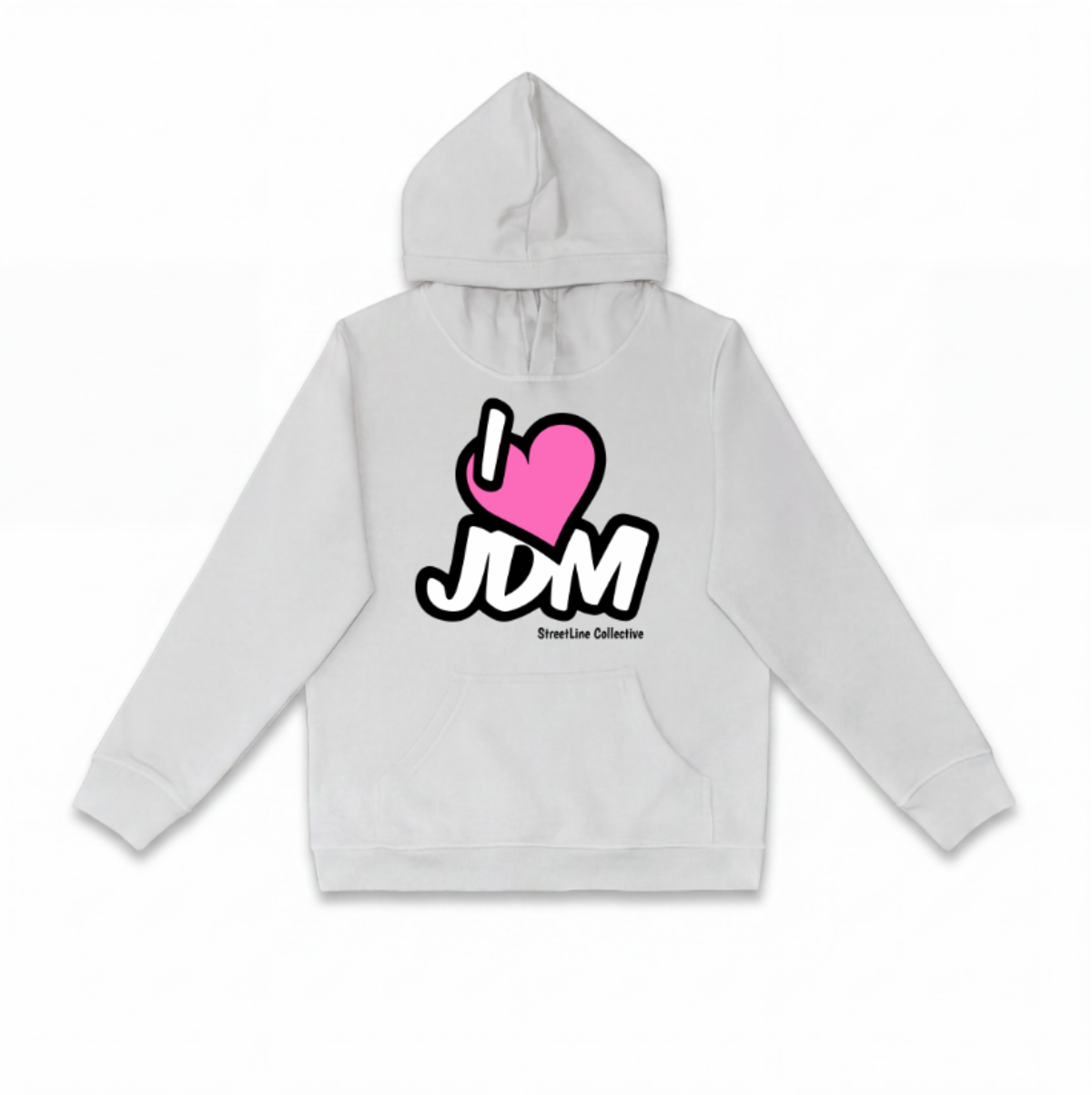 I Love JDM Pink Hoodie