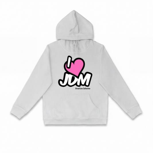 I Love JDM Pink Hoodie