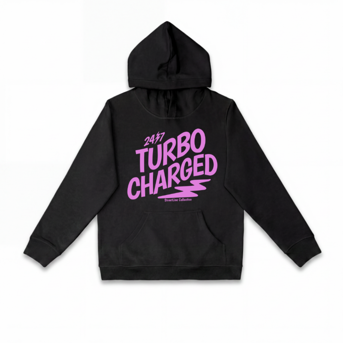 24/7 Turbo Charged Pink Hoodie