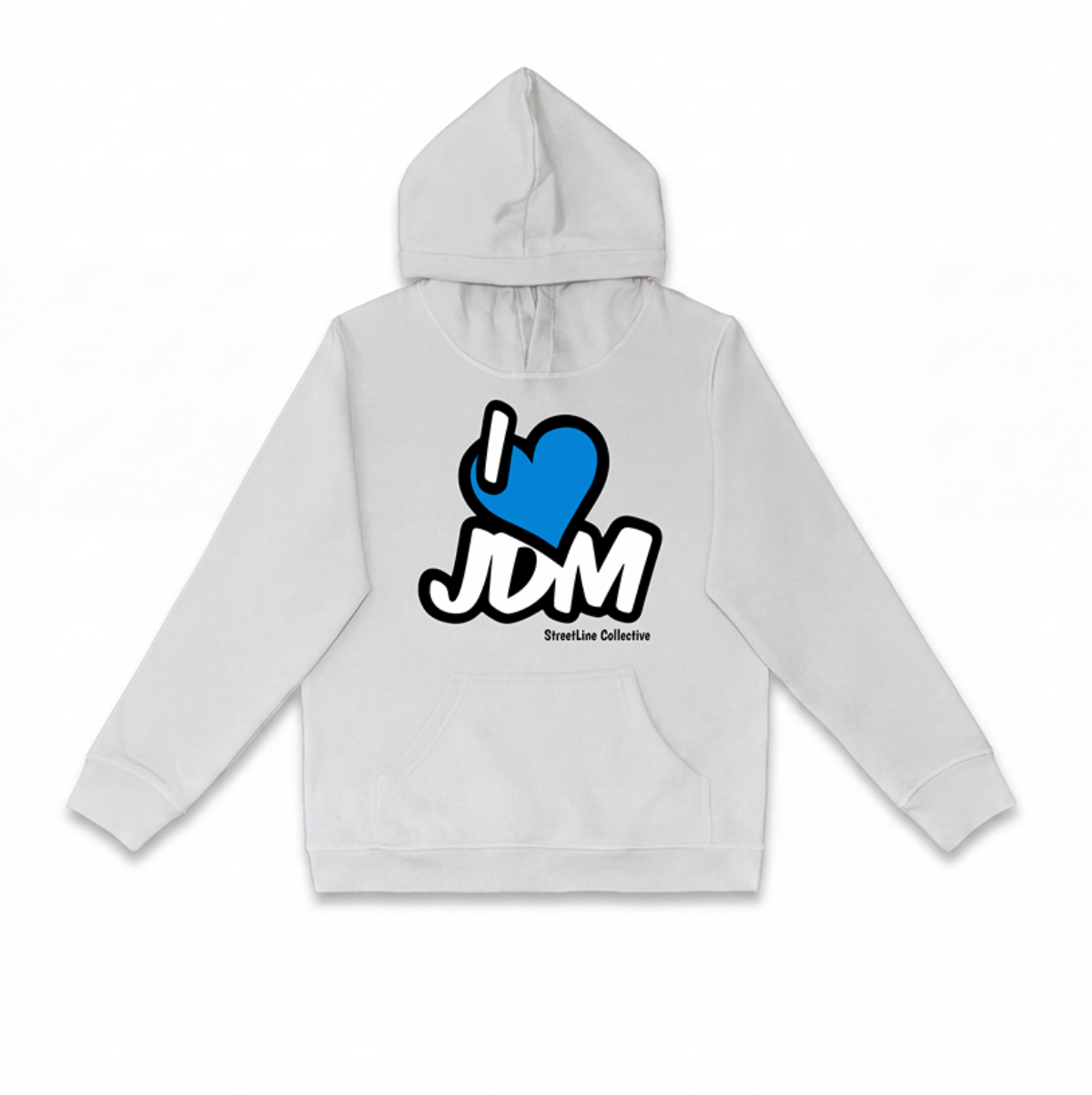 I Love JDM Blue Hoodie