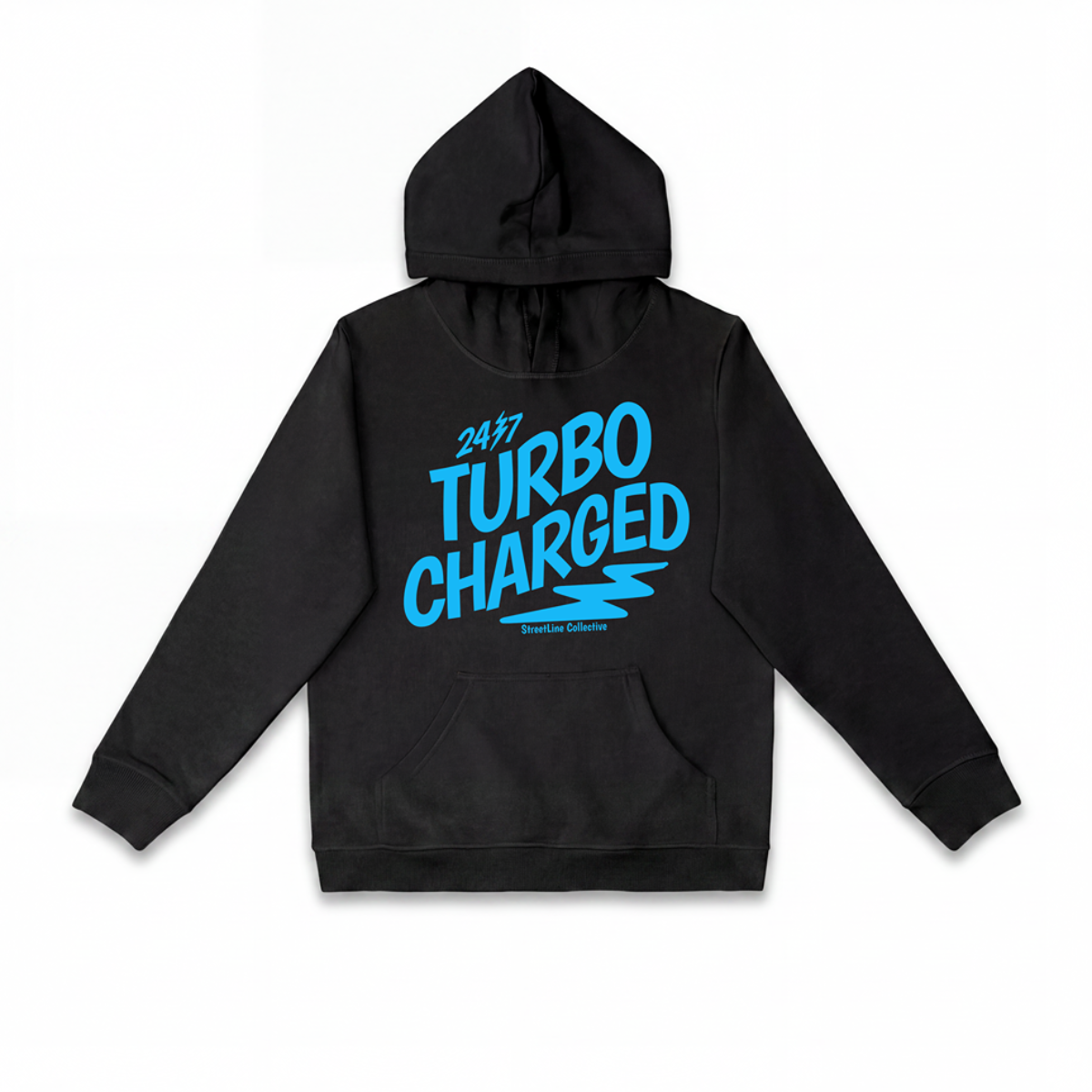 24/7 Turbo Charged Blue Hoodie